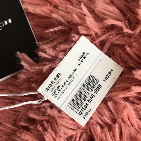 Coach W1546 14502864 LEX  Pink Leather Strap Watch - Picture 9 of 9